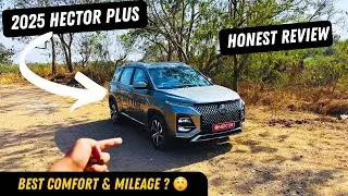 Best Diesel SUV ? 2025 MG Hector Plus 😲 Mileage, Comfort, Features & Space