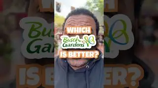 Which Busch Gardens park is better? #themepark #rollercoaster #buschgardens #tampa #virginia