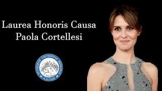 Laurea Magistrale honoris causa in Giurisprudenza a Paola Cortellesi