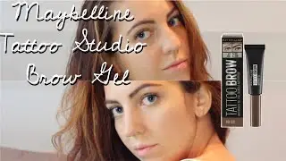 TESTING OUT - MAYBELLINE WATERPROOF TATTOO STUDIO EYEBROW GEL