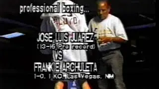 FRANKIE ARCHULETA vs JOSE LUIS JUAREZ - Pro Boxing