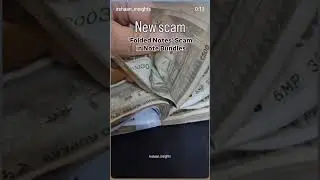 Currency scam in market in a new way