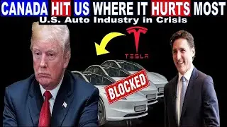Canada Just Hit America Where It Hurts | Trade War Heats Up | U.S. Auto Industry in Crisis