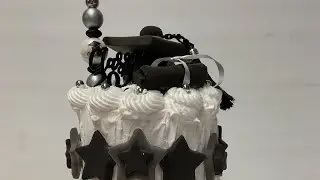 How to make a Faux bake graduation cake 2025