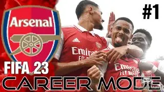 FIFA 23 | ArsenalCareer mode | #1 | Meeting The Team + Pre Season!!!