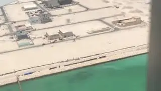 Gulf Airlines Landing in to the Bahrain 🇧🇭 #travelwithVidushi