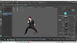 Moving Meditation - Retarget MoCap Animation to Custom Rig - Maya