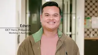 Why Filipino nurse Edwin chose OET