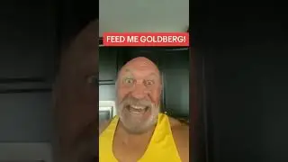 ryback want Goldberg @wwe #shorts
