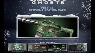 Call of Duty: Ghosts Festive Pack and Wolf skin!