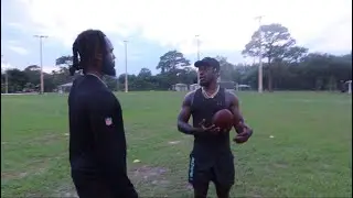 SECONDARY RELEASE SESSION WITH DIONTAE JOHNSON **THINGS GOT HEATED**