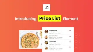 Introducing Price List Element - Create Price Menu Easily on Joomla Site