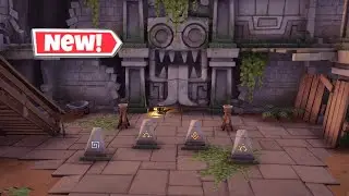 How To EASILY Solve The SHUFFLED SHRINES PUZZLE! - Fortnite - Chapter 3 - Season 3