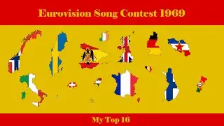 Eurovision 1969 - My Top 16