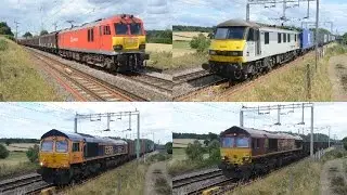 WCML Freight @ Church Brampton, 25th July 2015