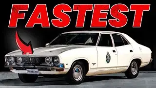 5 Muscle Cars Used by POLICE in Australia