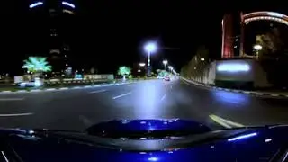 360 Khobar to Dammam of King Faisal Road night طريق الخبر الدمام شارع الملك فيصل ليلا