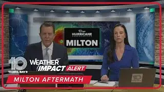 Hurricane Milton: Widespread damage reported after storm moves through Florida (Thursday 11PM update