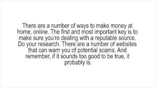 proven video on how to Make Money Online Free No Scams No Surveys