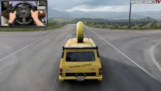 Forza Horizon 5 - 1994 Ford Supervan 3 Donut Media Edition | Thrustmaster TX Gameplay