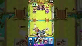 sit there and take it #clashroyale #clashroyalememes #clashroyaledaily  #supercell #gaming