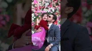 wahaj ali with her daughter amirah #tere bin #daughter #wahaj ali
