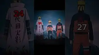 The 3 generations #naruto #narutoshippuden #boruto #minato #shorts