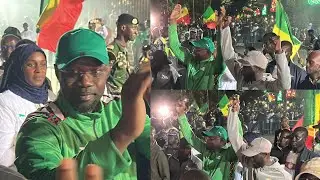 Exclusif - Jubilé extraordinaire de Diomaye Et Ousmane Sonko après la victoire du Sénégal 