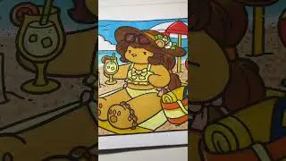 Step into the world of #colortok | Page by @JadeSummerColoring