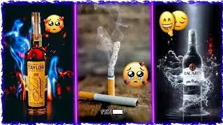 🚬Cigarette smoke lover+daru lover What'sApp status🔥 Cigarette 🚬+🍷 daru 🤟 Drink and Cigarette alcohol