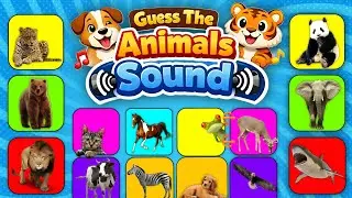 Guess The Animals By Their Sound 🐾 | Fun Animal Sound Quiz For Kids | 2026