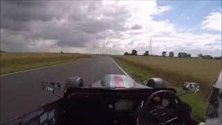 Duncan cowper. Geoff Page Racing.  Dax Rush Hayabusa Turbo Blyton sprint 15/08/2015