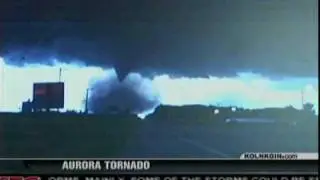 Aurora Tornado - June 17, 2009 - News Clips
