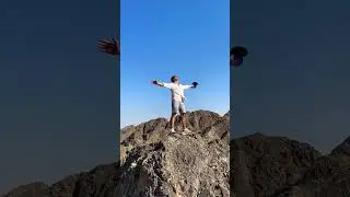 🥾FUJAIRAH - UAE HIKING TRAILS #hiking #uae #fujairah #shorts #fun #cool #travel #crazy #mohntain