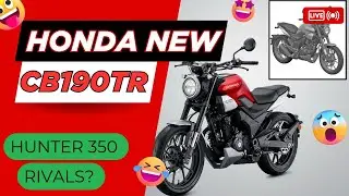All New Honda CB190TR 🔥 Upcoming Retro Bike | Hunter 350 Rivals ? #CB190TR