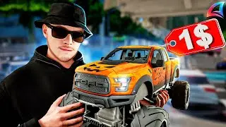 🚗ВЫСТАВИЛ *HALLOWEEN TRUCK* за 1$ // Аукцион Arizona RP (samp)