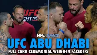 UFC Abu Dhabi full card final faceoffs: Robert Whittaker vs. Reinier de Ridder | UFC on ABC 9