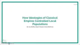 How Ideologies of Classical Empires Controlled Their Population