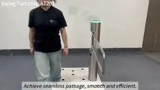 AT201 Swing Turnstile Demonstration Video