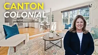 Colonial Style Home in Canton MA