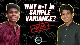 n-1 in Sample variance explained (Hindi)