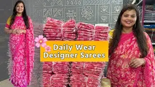 Daily Wear Designer Saree Collection #crochetwork #georgettesaree #dailywear #bestquality 