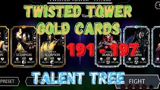 Twisted Tower Gold Team Battles 191 - 197 Warrior MK mobile