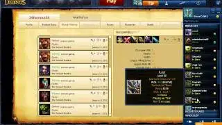 SRKgamingCrew - League of Legends:My low win friend list