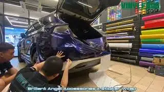 Toyota Harrier x Tanzanite Blue Vinyl Frog