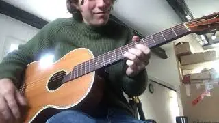 Goldklang German parlor guitar 40s 50s?