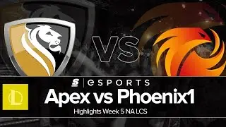 Highlights: APX vs P1 (NA LCS Summer W5D3 Full Series)