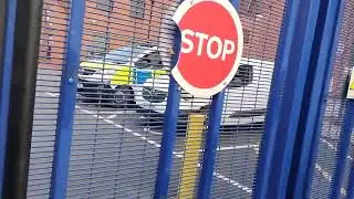 Kilburn police station ..dont film me but walks up to camera