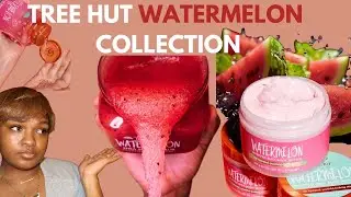 Tree Hut Watermelon Scrub, Body butter and Body wash 😍🥰 in loveee