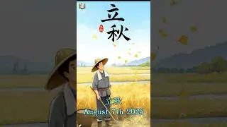 L&igrave;qiū - The 13th Solar Term in Chinese Lunar Calendar #LiQiu #chinesecalendar #chinesetraditions